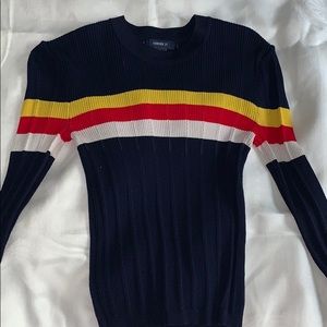 Long Sleeve Fitted Sweater